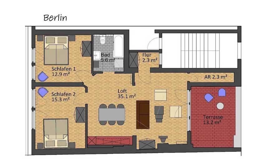 Foto Grundriss Münster